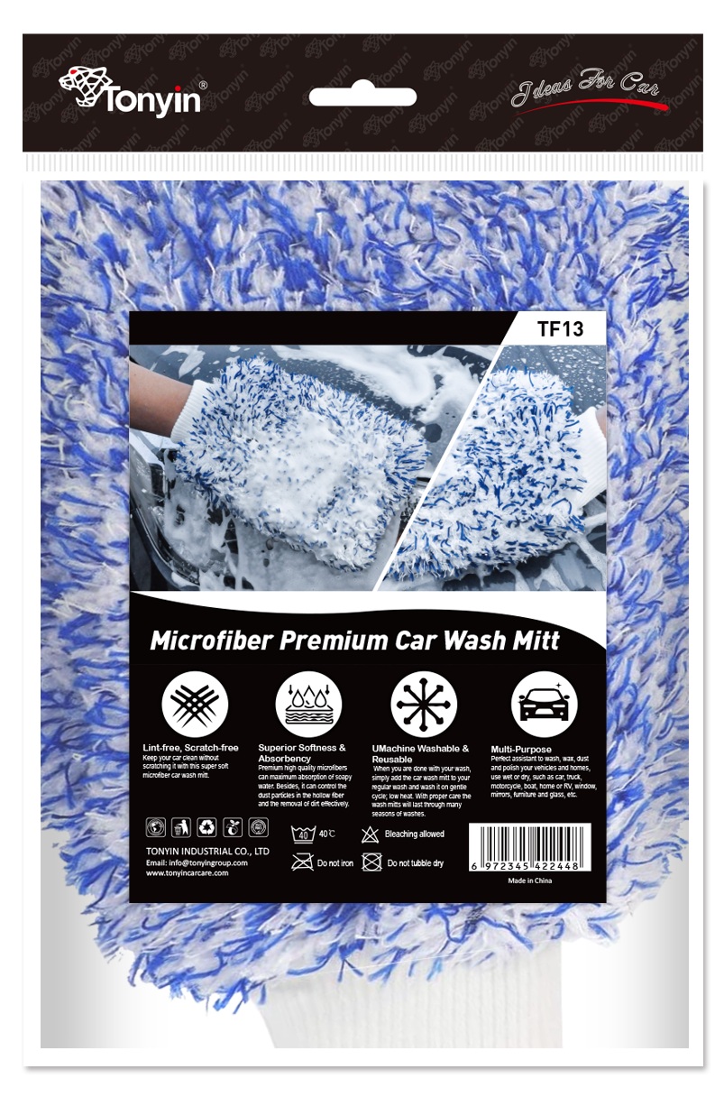 26x20cm Soft Car Cleaning Glove Ultra Soft Mitt Microfiber Madness Wash  Mitt Easy To Dry Auto